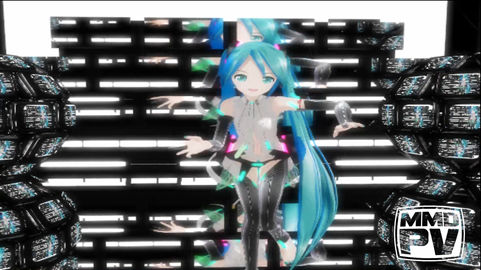 【MMD】初音ミクLat式ミク改変APPEND風モデルで「Marine Bloomin'」